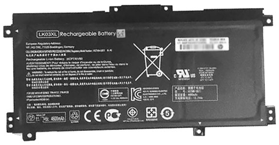 Compatible аккумулятор для ноутбука hp  for Envy-X360-15-CN1007TX 