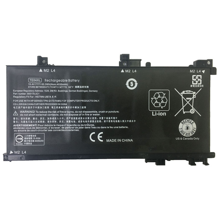 Compatible аккумулятор для ноутбука hp  for Pavilion 15-BC251NR 