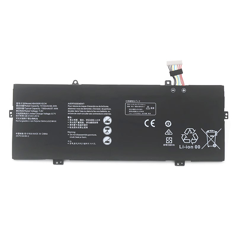 Compatible аккумулятор для ноутбука Huawei  for HB4593R1ECW 