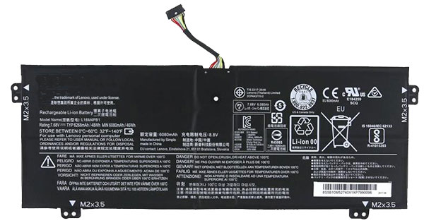 Compatible аккумулятор для ноутбука lenovo  for L16C4PB1 