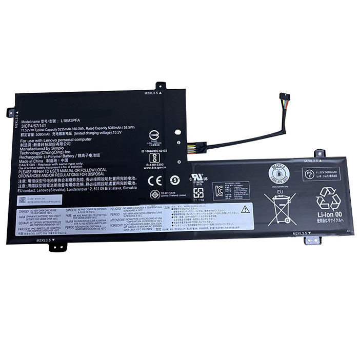 Compatible аккумулятор для ноутбука for lenovo L18D3PF2 Compatible аккумулятор для ноутбука lenovo for L18D3PF2