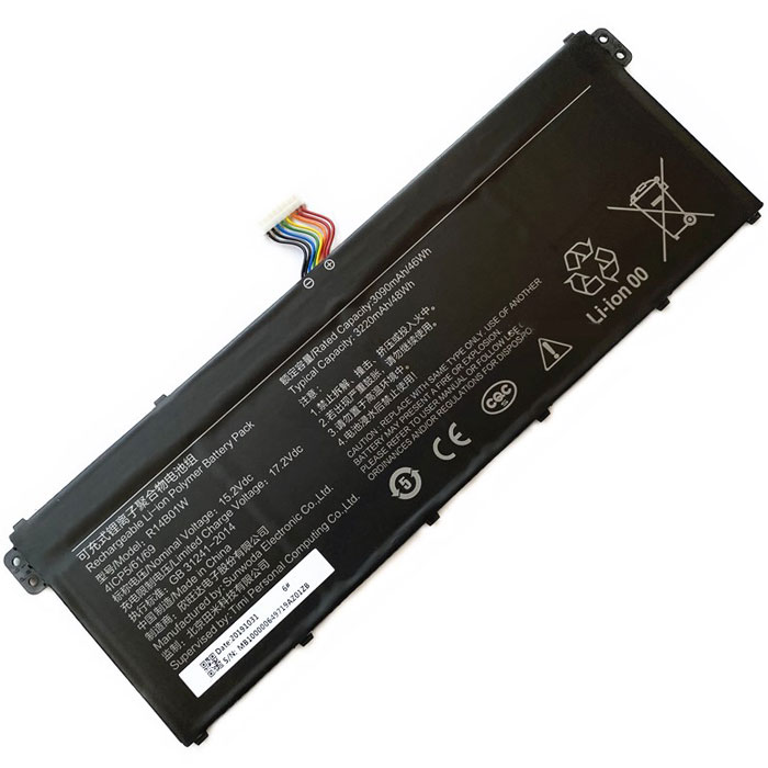 Compatible аккумулятор для ноутбука XIAOMI  for R14B01W 